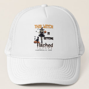 Casquette Enterrement de vie de jeune fille Halloween Cette