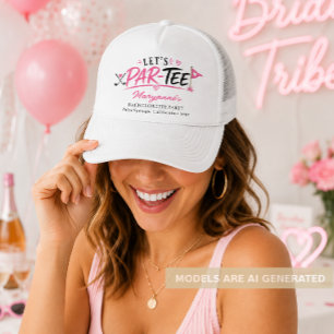 Casquette Enterrement de vie de jeune fille Let's Par Tee