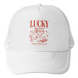 Casquette Enterrement de vie de jeune fille personnalisé à L<br><div class="desc">Complétez votre tenue pour l'enterrement de vie de jeune fille à Las Vegas avec notre casquette personnalisée "Lucky In Love" pour l'enterrement de vie de jeune fille à Las Vegas. Parfaite pour ajouter une touche de charme rétro de casino à votre célébration, cette casquette est conçue pour capturer l'excitation de...</div>