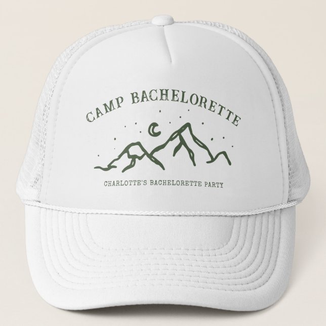 Casquette Enterrement de vie de jeune fille simple moderne e (Devant)