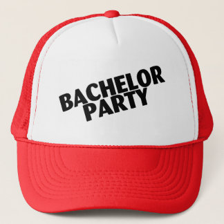 Casquette Enterrement de vie de jeune garçon épousant le