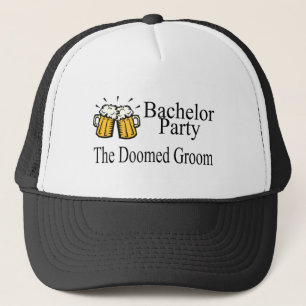Casquette Enterrement de vie de jeune garçon le marié