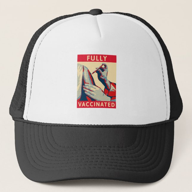 Casquette Entièrement vacciné (Devant)
