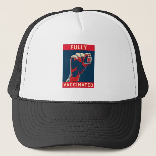 Casquette Entièrement vacciné (Devant)