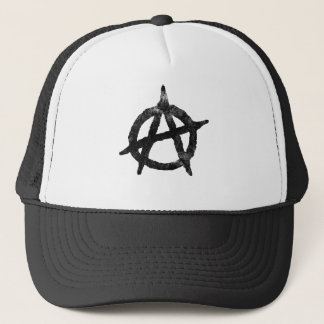 Casquette "entourez" un symbole d'anarchie