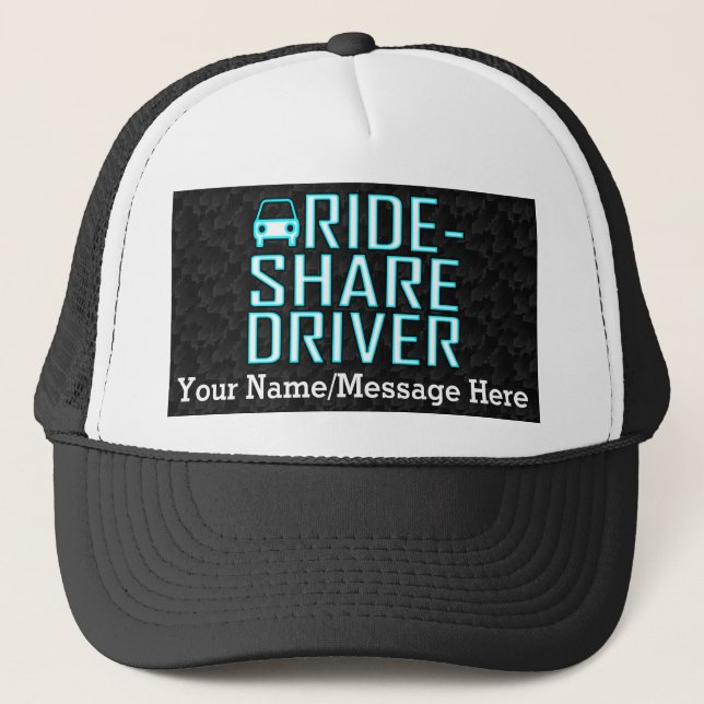 Casquette Entraînement de Rideshare de conducteur de part de (Devant)