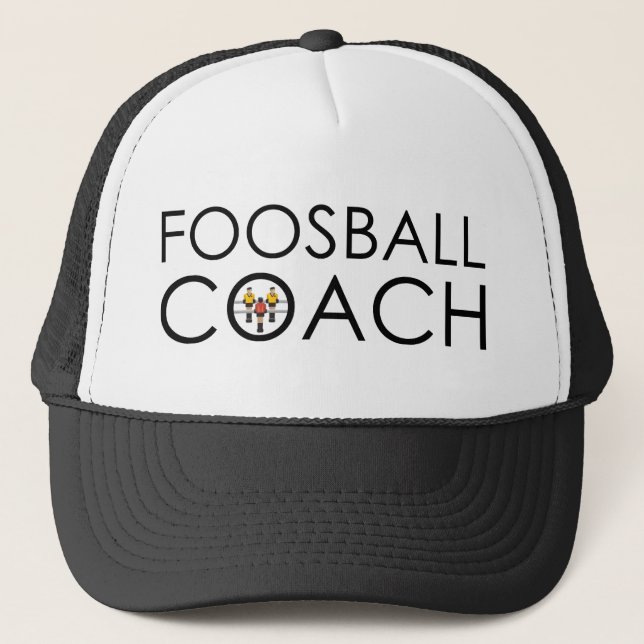 Casquette Entraîneur de Foosball (Devant)