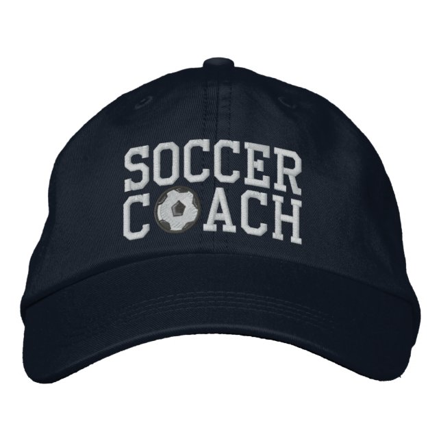 Casquette entraîneur de football (Devant)