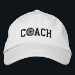 Casquette entraîneur de football<br><div class="desc">Casquette d'entraîneur de football brodé .. idéal pour les fans . entraîneurs .. joueurs .. par Ricaso</div>