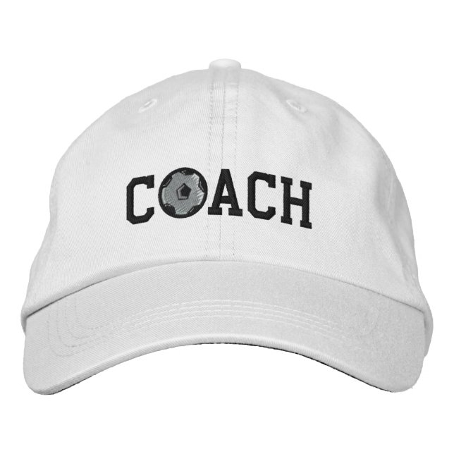 Casquette entraîneur de football (Devant)