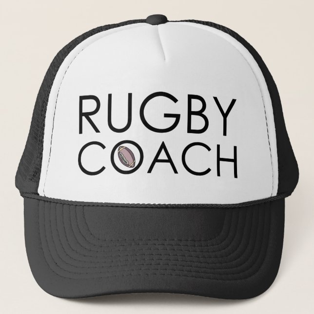 Casquette Entraîneur de rugby (Devant)