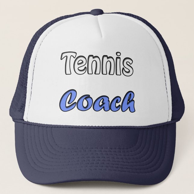 Casquette Entraîneur de tennis (Devant)