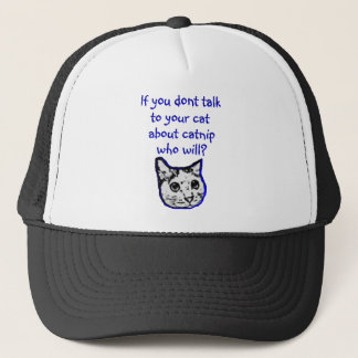 Casquette Entretien à votre chat au sujet de cataire
