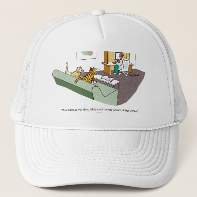 Casquette Entretien de chat (Devant)