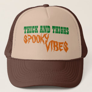 CASQUETTE ÉPAISSEUR ET ÉPAISSEUR VIBES ÉFFRAYANTES TRUCKER H