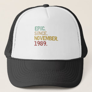 Casquette Epic depuis novembre 1989