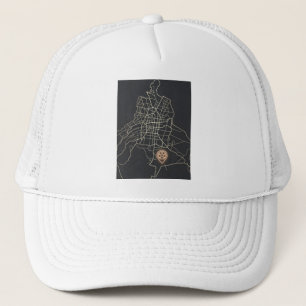 Casquette Épingle de carte de soccer minimaliste de NYC en l