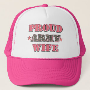 Casquette Épouse fière d'armée