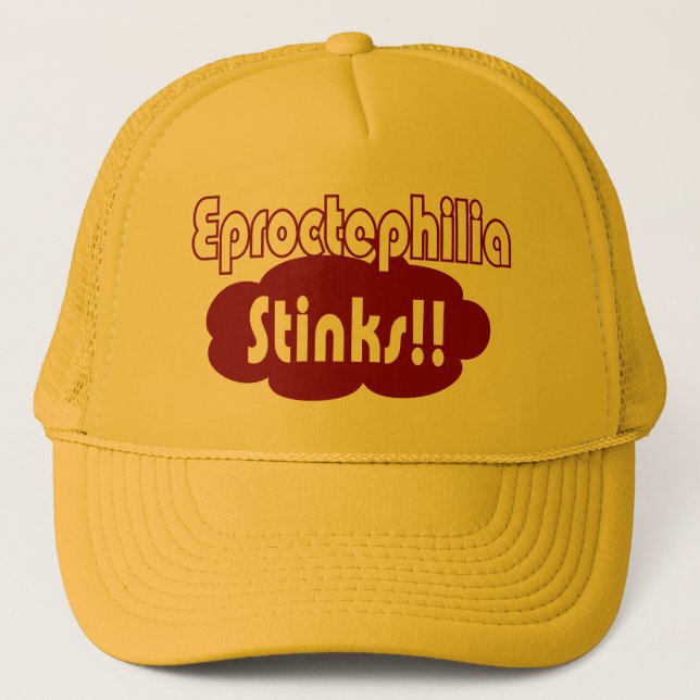 Casquette Eproctophilia pue ! ! (Devant)