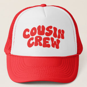 Casquette Équipage Cousin Retro Matching Cousin Famille Ré