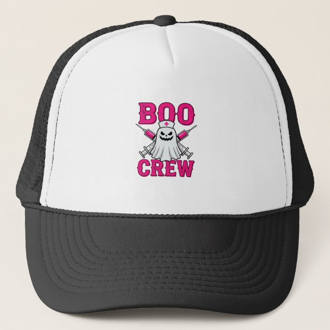 Casquette Équipage fantôme infirmière Halloween (Devant)