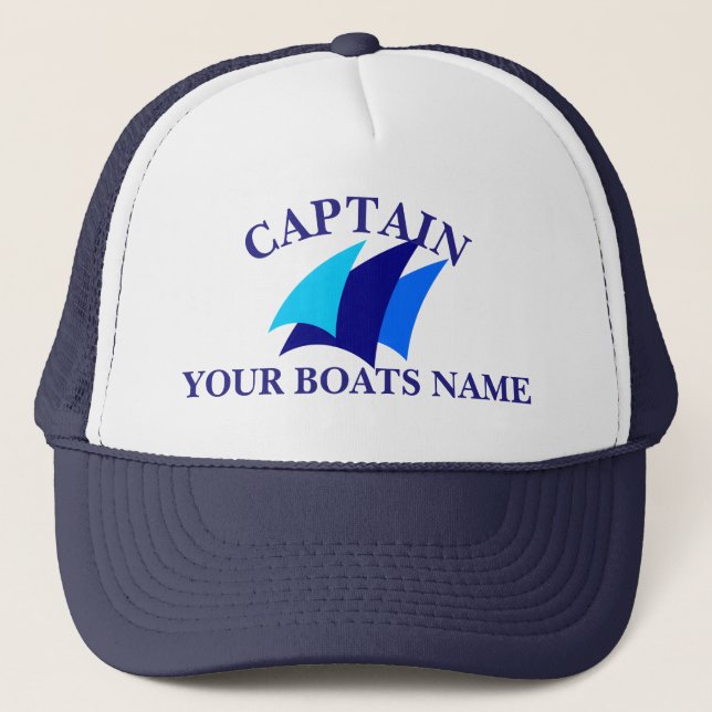 Casquette équipage ou capitaine de voilier (Devant)
