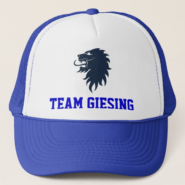 Casquette Équipe cycliste Giesing Cap bleu (Devant)