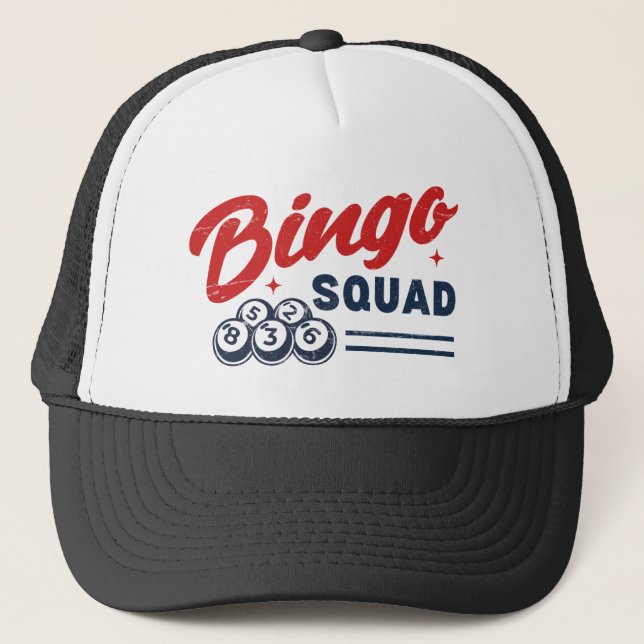 Casquette Équipe de Bingo (Devant)