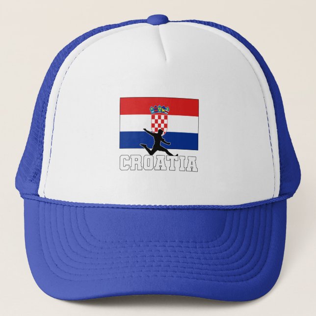 Casquette Équipe de Croatie de football (Devant)
