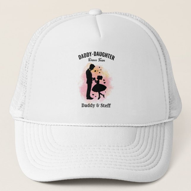 Casquette Équipe de danse papa-fille (3) T-shirt (Devant)