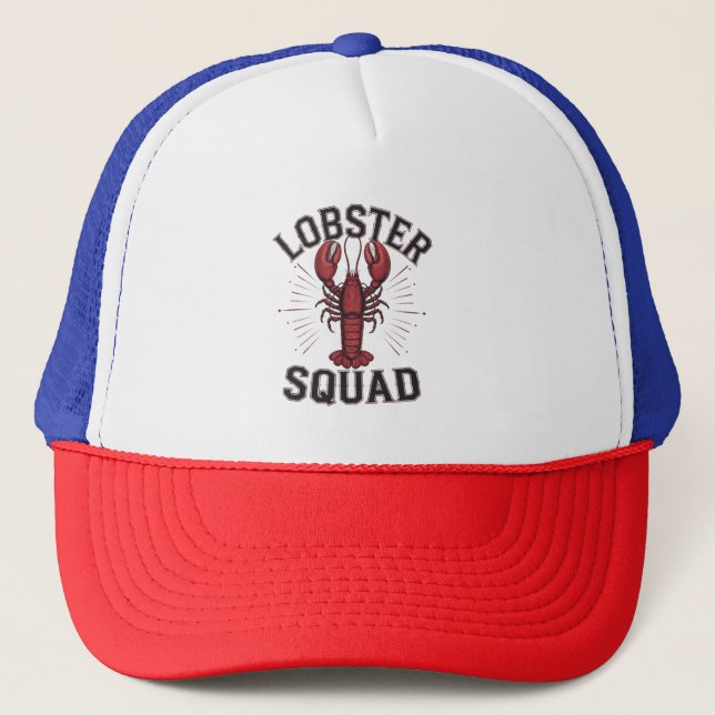 Casquette Équipe de homard (Devant)