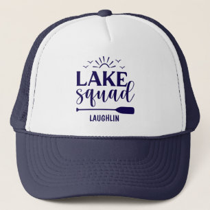 Casquette Équipe de lac personnalisée Vibes Vacances Camping
