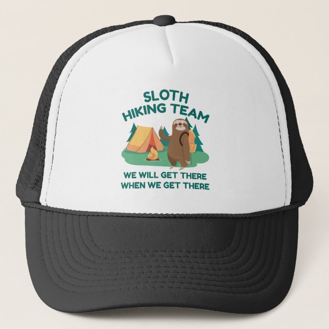 Casquette Équipe de Sloth Randonnée (Devant)