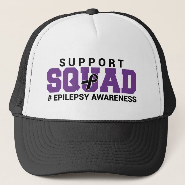 Casquette Équipe de soutien et de sensibilisation à l'épilep (Devant)