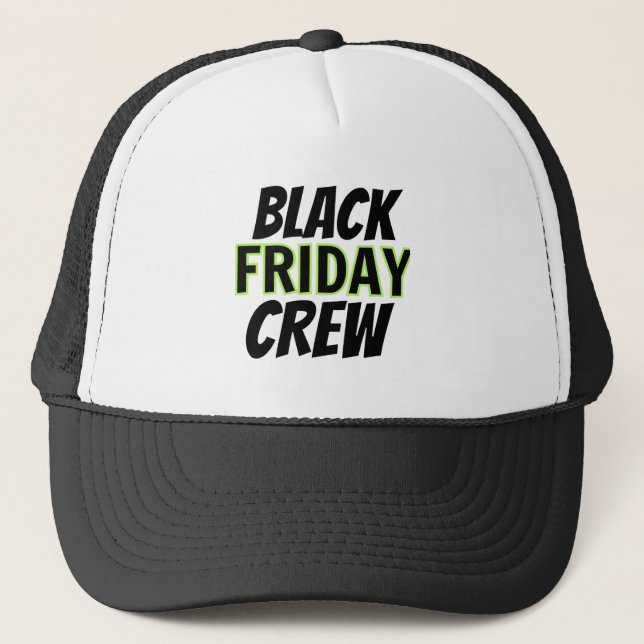 Casquette Équipe du vendredi noir (Devant)