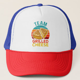 Casquette Équipe grilled cheese amateur de sandwich drôle gr
