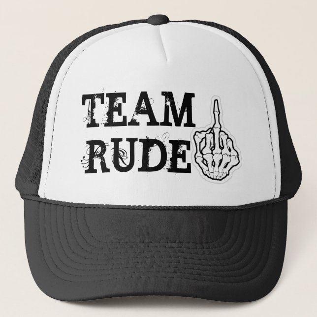 CASQUETTE ÉQUIPE GROSSIÈRE (Devant)