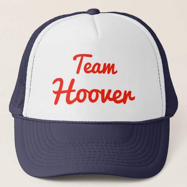 Casquette Équipe Hoover (Devant)