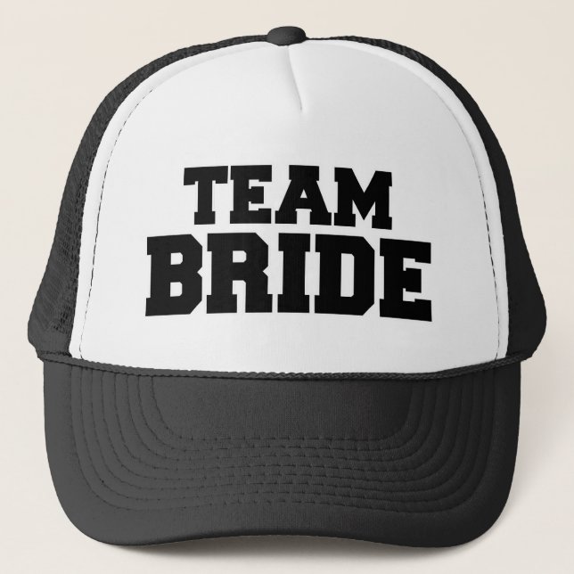 Casquette Équipe mariée (Devant)