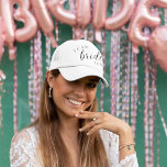 Casquette Équipe Mariée Pour Être Bachelorette<br><div class="desc">Cette équipe mariée à être bachelorette camionneur de partie chapeau design est un ajout amusant à toute fête de bachelorette.</div>