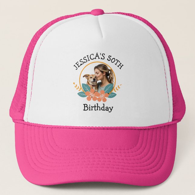Casquette Équipe personnalisée 20e 30e 40e 50e 60e 70e anniv (Devant)