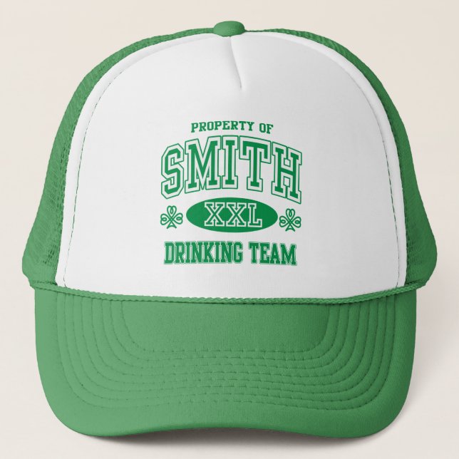 Casquette Équipe potable irlandaise de Smith (Devant)