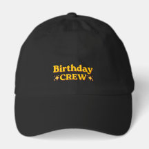 Équipe rétro d'anniversaire