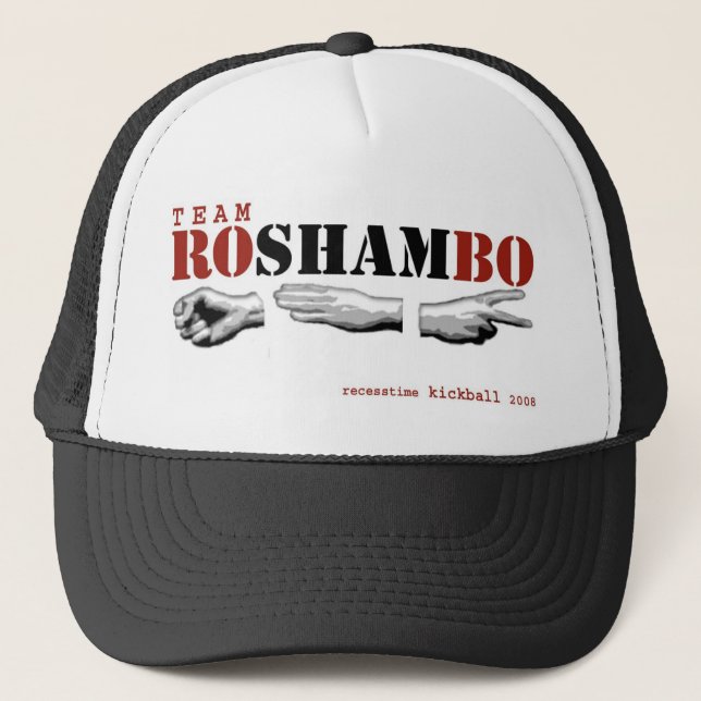 Casquette Équipe RoShambo (Devant)