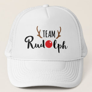 Casquette Équipe Rudolph - Logo de l'équipe de Noël