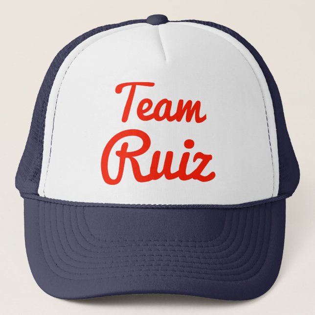 Casquette Équipe Ruiz (Devant)