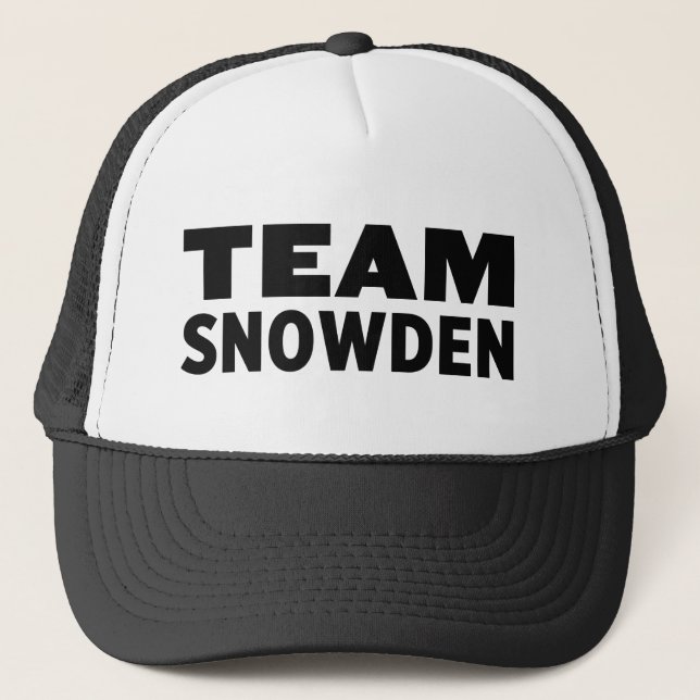 Casquette Équipe Snowden (Devant)
