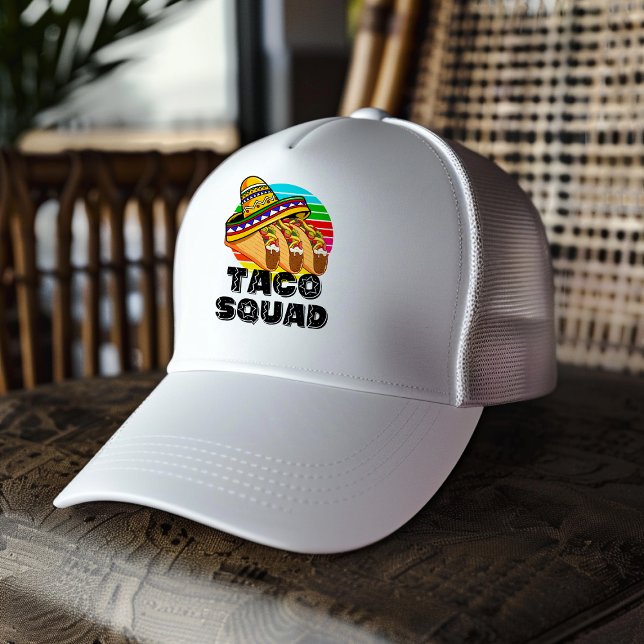 Casquette Équipe Taco, Cinco de Mayo (Taco Squad Trucker Hat)