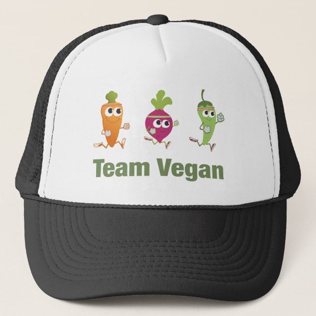 Casquette Équipe Vegan (Devant)