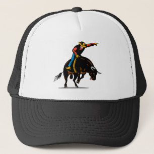 Casquette Équitation de taureau de cowboy de rodéo